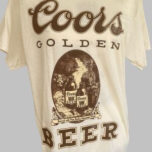 Coors Beer Rodeo Graphic TShirt Mens Medium